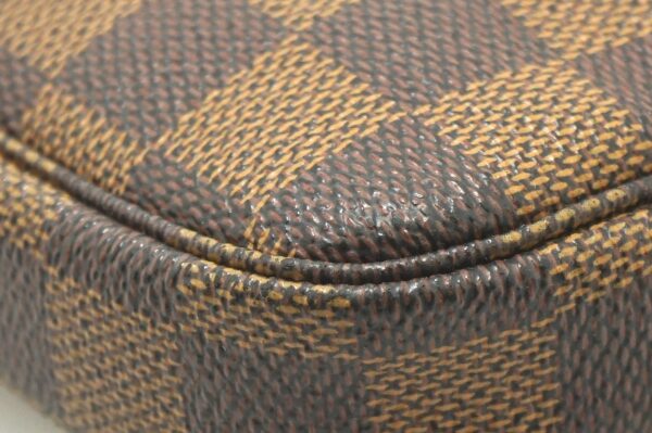 11610897 2 Louis Vuitton Mini Pochette Accessory Pouch Damier Brown