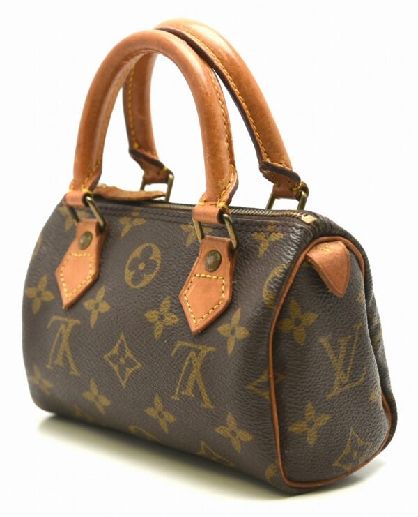 11610986 1 Louis Vuitton Mini Speedy Handbag Monogram Brown