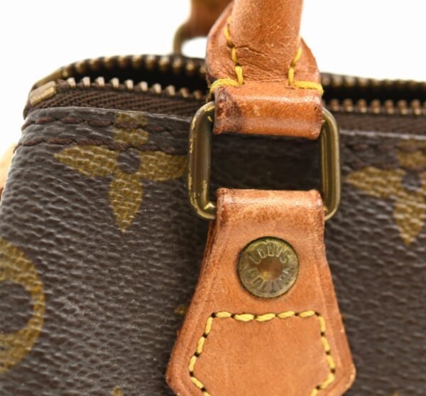 11610986 6 Louis Vuitton Mini Speedy Handbag Monogram Brown