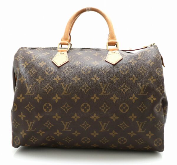 11610988 Louis Vuitton Speedy 35 Bag Monogram Brown