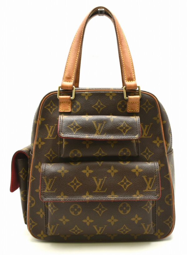 11611154 Louis Vuitton Exantrie Cité Handbag Monogram Brown