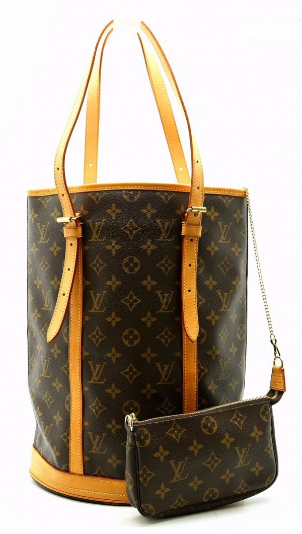 11611324 Louis Vuitton Bucket GM Tote Bag Monogram Brown