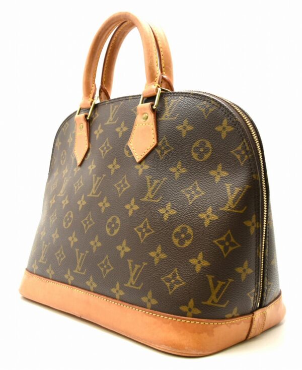 11611387 1 Louis Vuitton Alma Handbag Monogram Brown