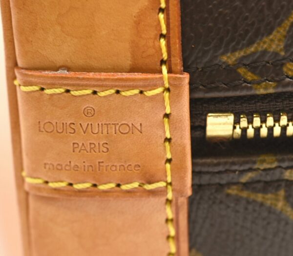 11611387 8 Louis Vuitton Alma Handbag Monogram Brown