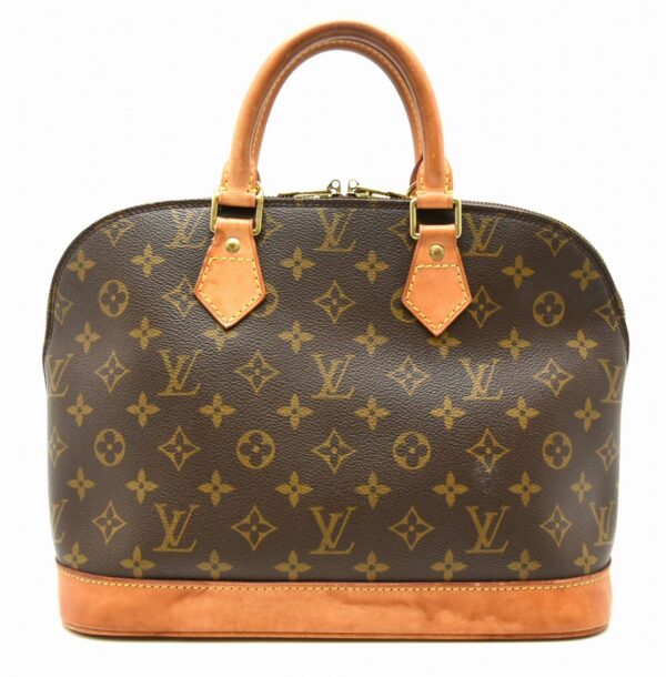 11611388 Louis Vuitton Alma Handbag Monogram Brown