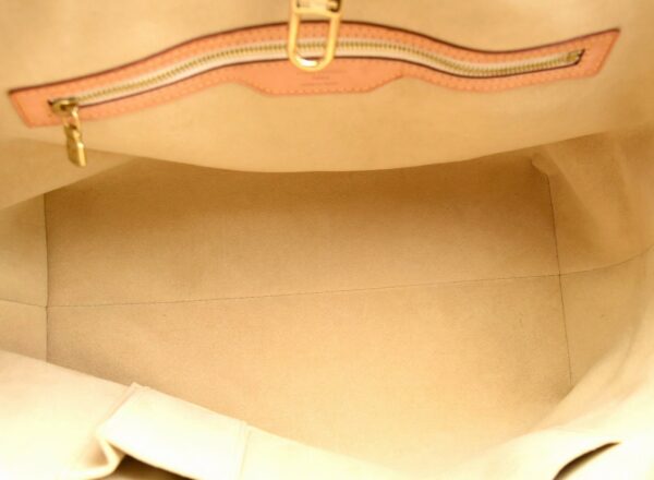 11611405 4 Louis Vuitton Hampstead MM Tote Bag Damier Azur White