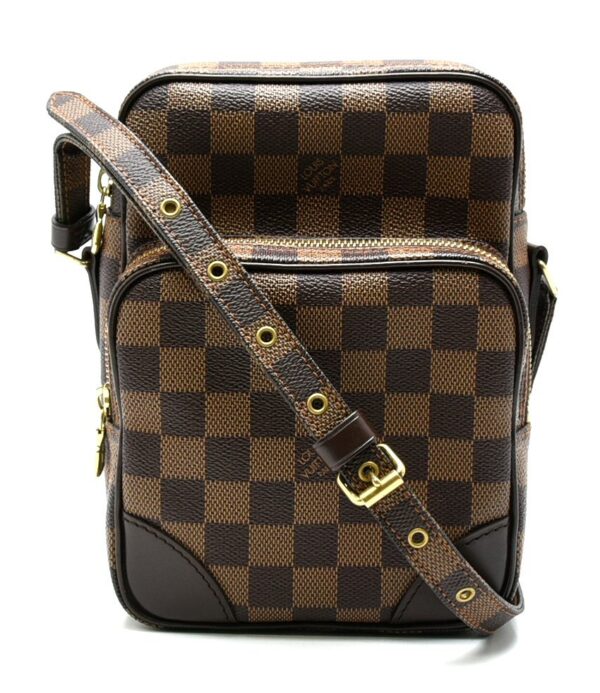 11611521 Louis Vuitton Amazon Shoulder Bag Damier Brown