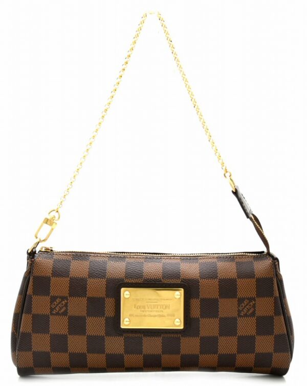 11611561 Louis Vuitton Eva Accessory Pouch Damier Brown