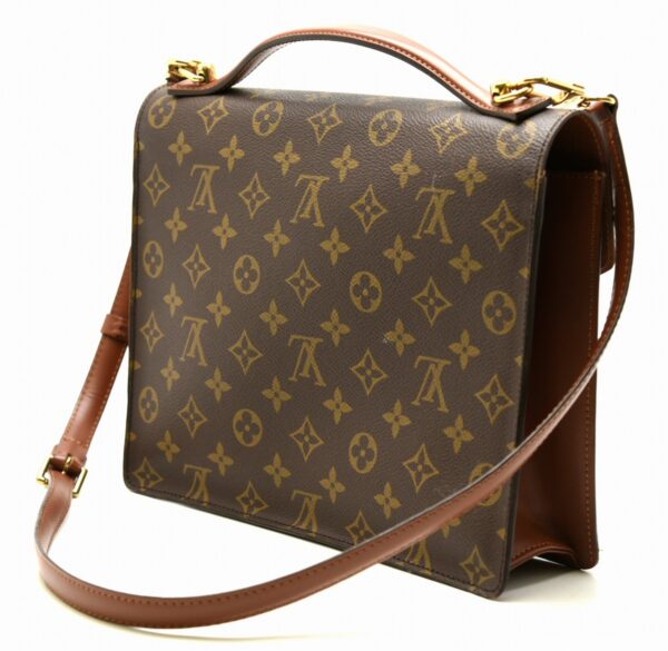 11611583 1 Louis Vuitton Monceau 28 Business Bag Monogram Brown