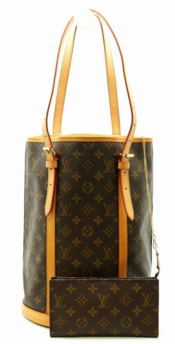 11620063 Louis Vuitton Bucket GM Tote Bag Monogram Brown