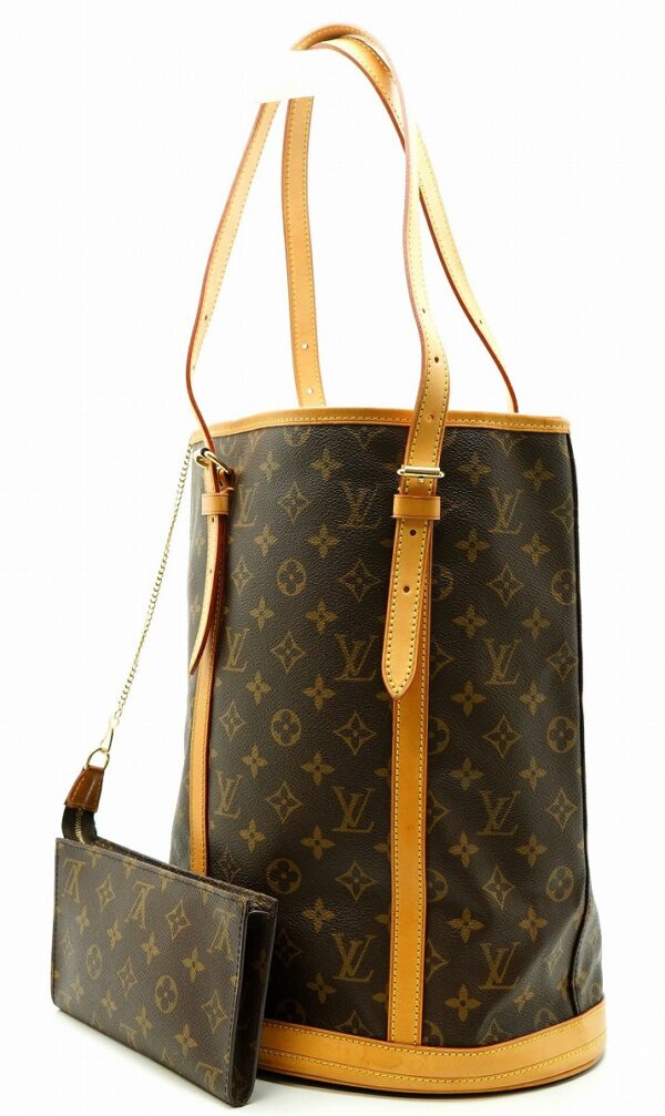 11620063 1 Louis Vuitton Bucket GM Tote Bag Monogram Brown