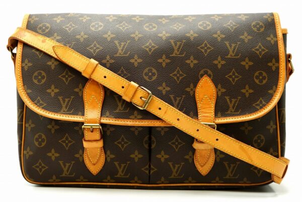 11620068 Louis Vuitton Gibessière GM Shoulder Bag Monogram Brown