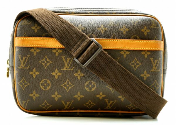 11620208 Louis Vuitton Reporter PM Shoulder Bag Monogram Brown