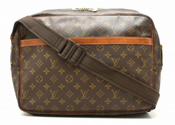 11620238 Louis Vuitton Reporter 37 GM Shoulder Bag Monogram Brown