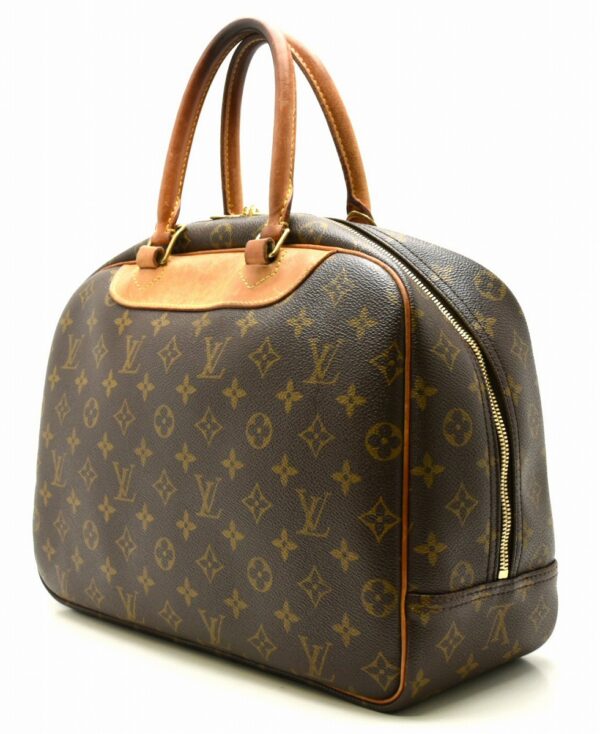 11620243 1 Louis Vuitton Bowling Vanity Deauville Handbag Monogram Brown