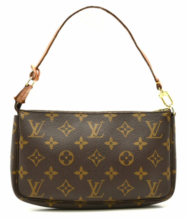 11620245 Louis Vuitton Pochette Accessory Pouch Monogram Brown