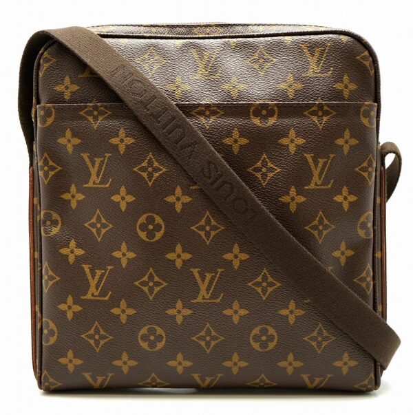 11620337 Louis Vuitton Trotter Bobur Messenger Bag Monogram Brown