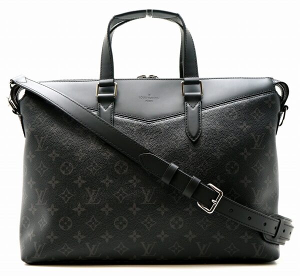 11620340 Louis Vuitton Explorer Briefcase Monogram Eclipse Black