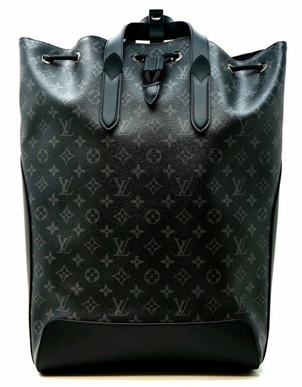 11620512 Louis Vuitton Explorer Rucksack Monogram Eclipse Black