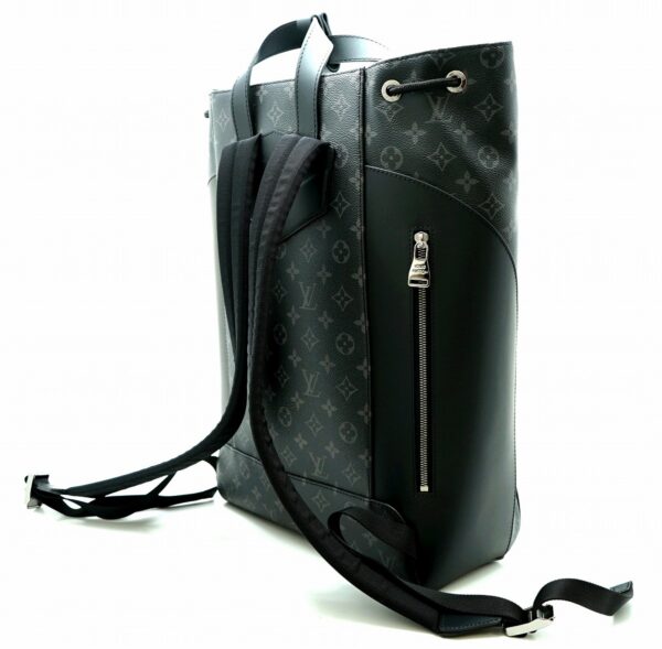 11620512 1 Louis Vuitton Explorer Rucksack Monogram Eclipse Black