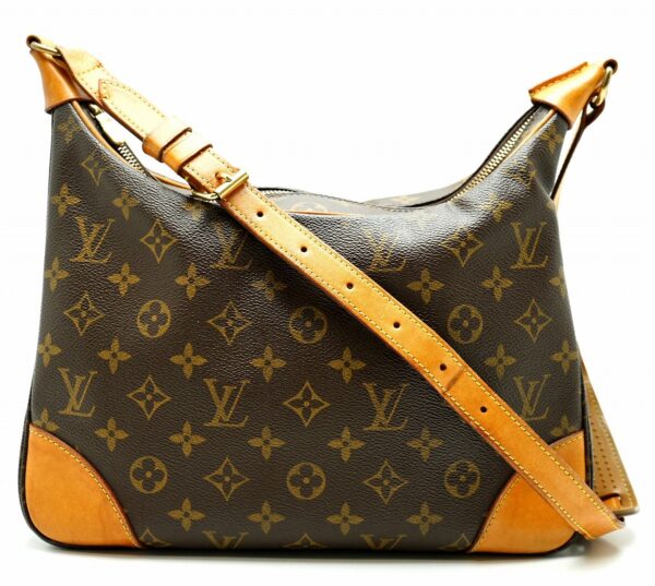 11620513 Louis Vuitton Boulogne Shoulder Bag Monogram Brown