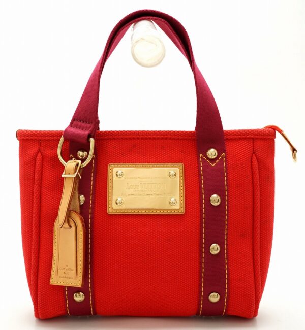 11620558 Louis Vuitton Hippo PM Tote Bag Antigua Red