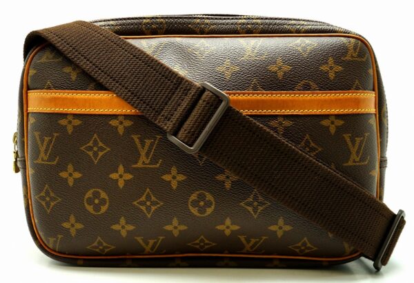 11620571 Louis Vuitton Reporter PM Shoulder Bag Monogram Brown