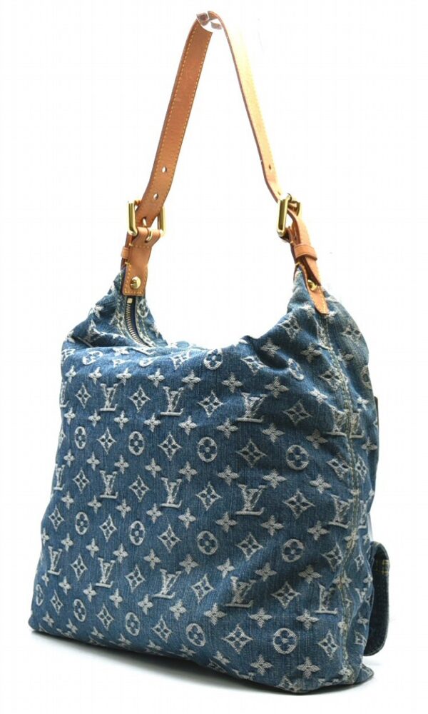 11620642 1 Louis Vuitton Baggy GM Shoulder Bag Monogram Denim Blue