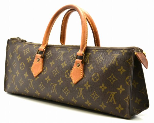 11620693 1 Louis Vuitton Sac Triangle Handbag Monogram Brown