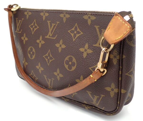 11620710 1 Louis Vuitton Pochette Accessory Pouch Monogram Brown