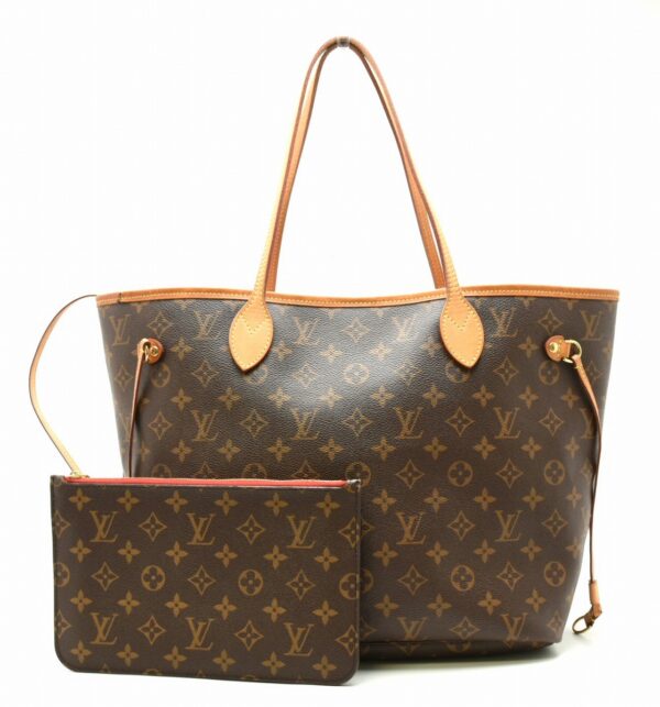 11620762 Louis Vuitton Neverfull MM Tote Bag Monogram Red