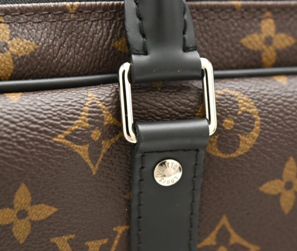 11620768 6 Louis Vuitton Macassar PDV PM Briefcase Monogram Brown