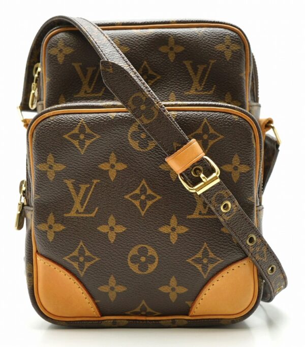 11621008 Louis Vuitton Amazon Shoulder Bag Monogram Brown