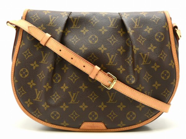 11621019 Louis Vuitton Menilmontan MM Shoulder Bag Monogram Brown