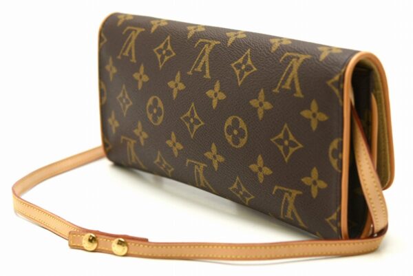 11621022 1 Louis Vuitton Pochette Twin GM Shoulder Bag Monogram Brown