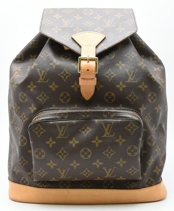 11630071 Louis Vuitton Montsouris GM Rucksack Monogram Brown