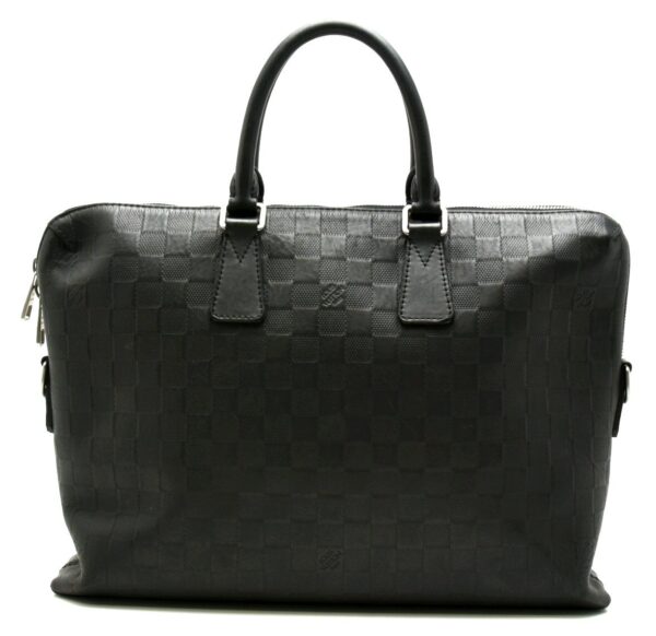 11630146 Louis Vuitton PDJ Porte Documents Jules Business Bag Damier Infini Black