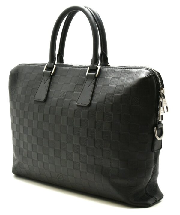 11630146 1 Louis Vuitton PDJ Porte Documents Jules Business Bag Damier Infini Black