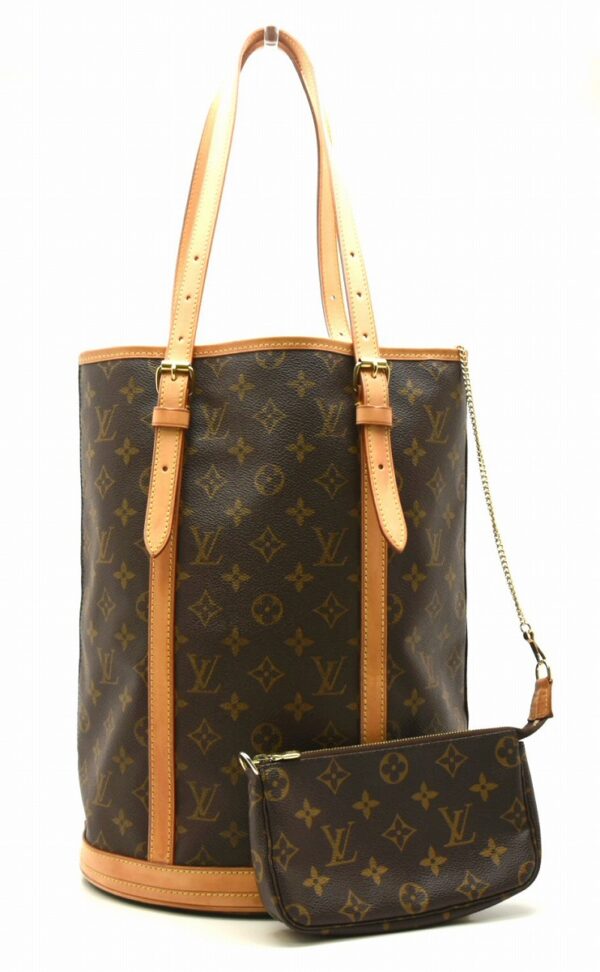 11630596 Louis Vuitton Bucket GM Shoulder Bag Monogram Brown