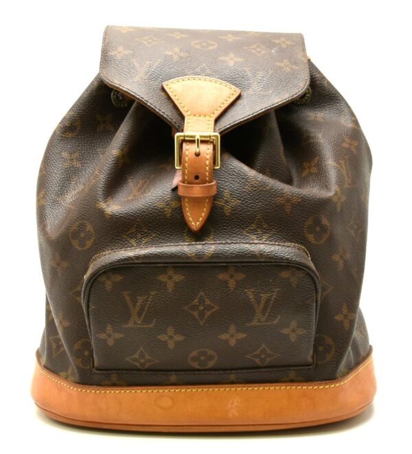 11630632 Louis Vuitton Montsouris MM Rucksack Monogram Brown