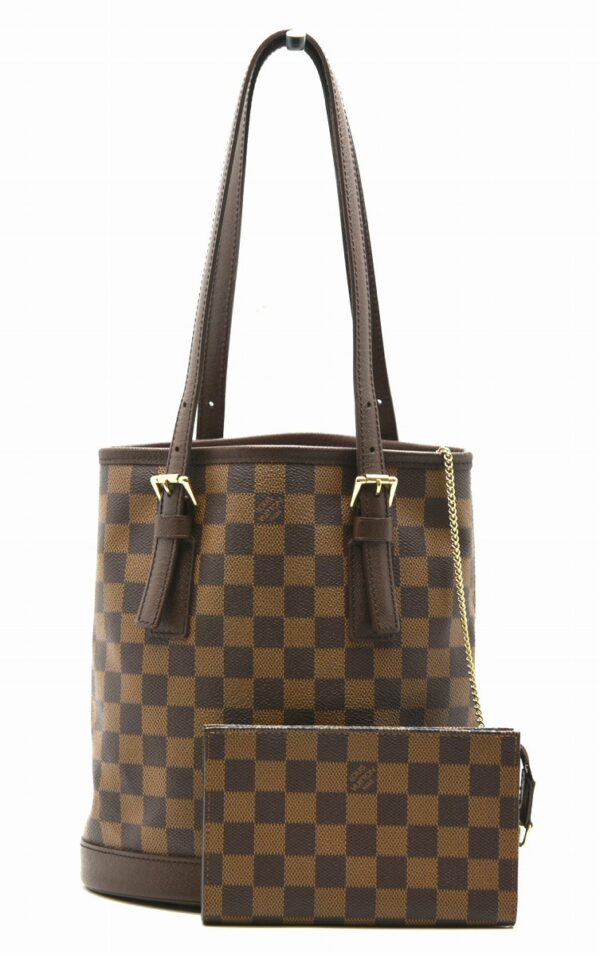 11630692 Louis Vuitton Marais Mini Tote Bag Damier Brown