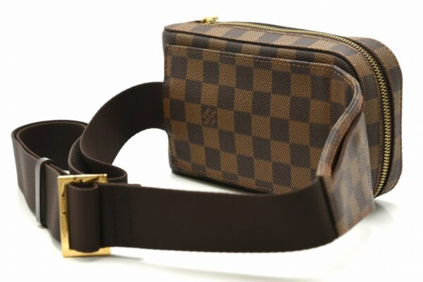 11630700 1 Louis Vuitton Jeronimos Body Bag Damier Brown