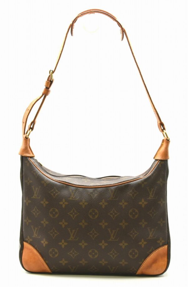 11630726 Louis Vuitton Boulogne Shoulder Bag Monogram Brown