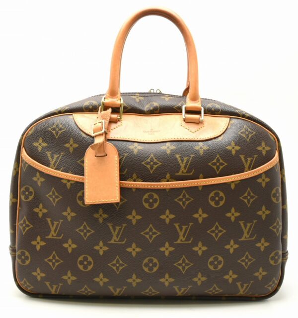 11630795 Louis Vuitton Bowling Vanity Deauville Bag Monogram Brown