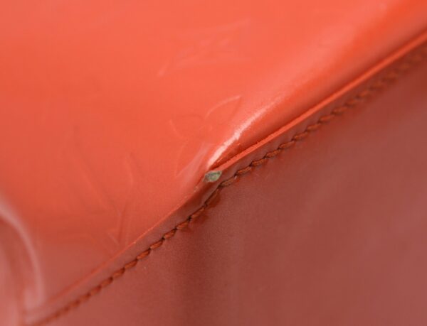 11630828 2 Louis Vuitton Wilshire PM Tote Bag Monogram Vernis Orange