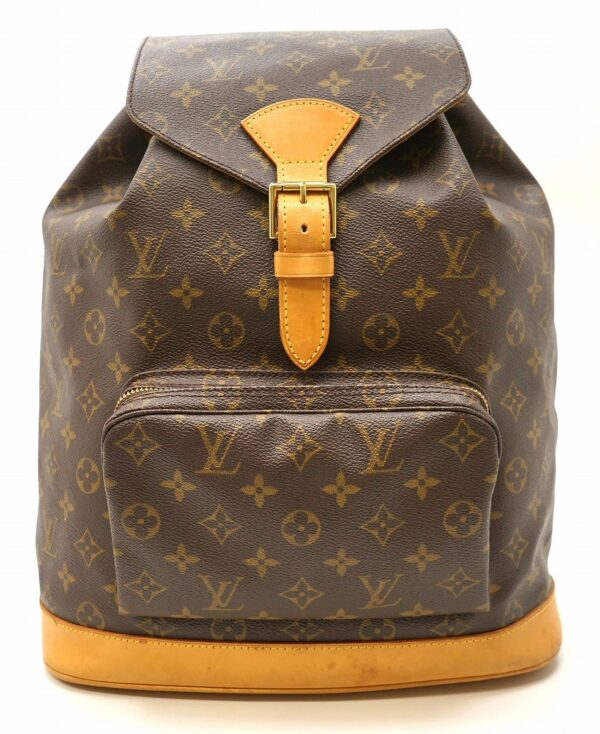 11630962 Louis Vuitton Montsouris GM Rucksack Monogram Brown