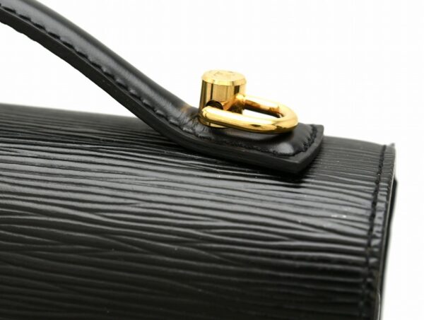 11631039 6 Louis Vuitton Monceau Bag Epi Black