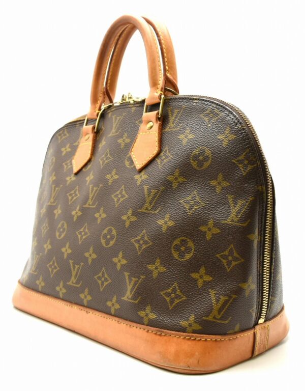 11631067 1 Louis Vuitton Alma Handbag Monogram Brown