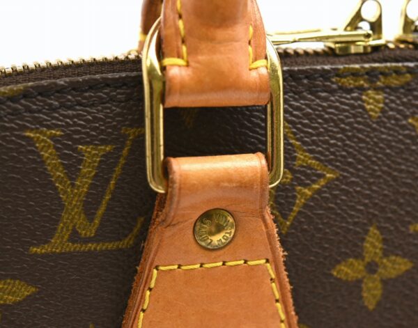 11631067 6 Louis Vuitton Alma Handbag Monogram Brown