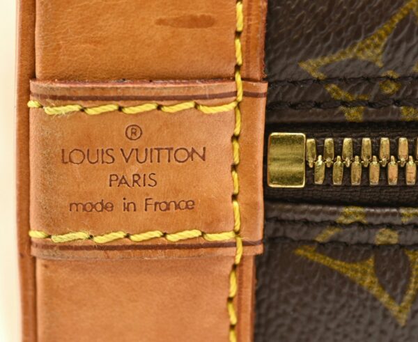 11631067 8 Louis Vuitton Alma Handbag Monogram Brown